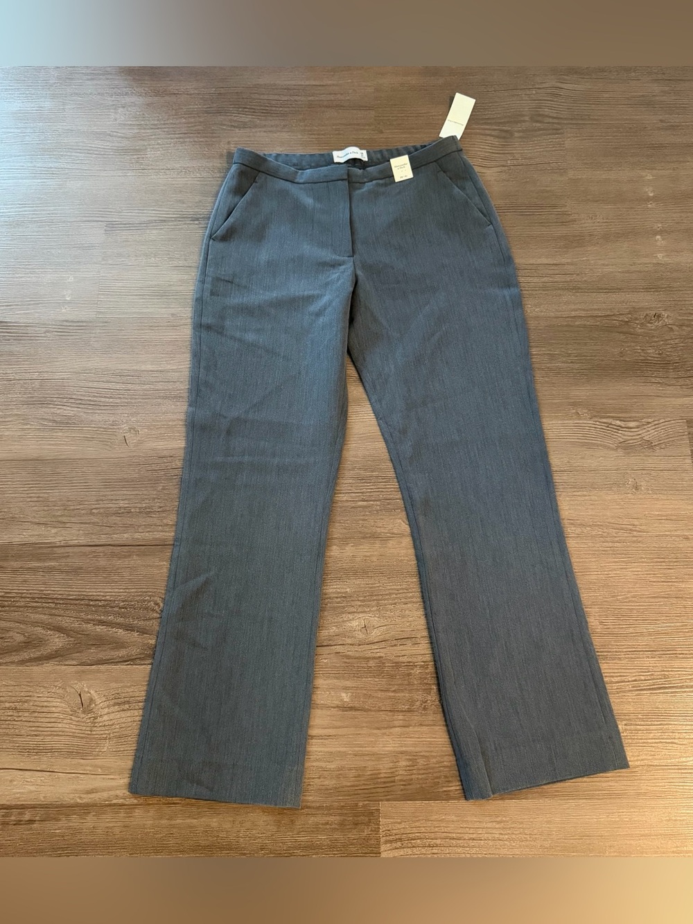 Abercrombie & Fitch NWT Slim Straight Tailored Pants Gray 28R